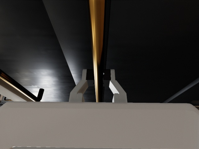 Wrist camera: the fingers on the drawer's brass bar pull